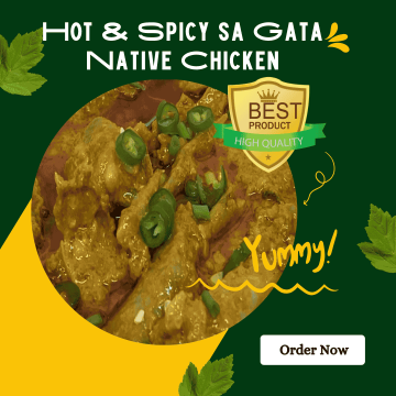 Hot & Spicy Adobo sa Gata Native Chicken