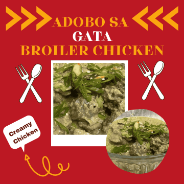 Adobo sa Gata Broiler Chicken